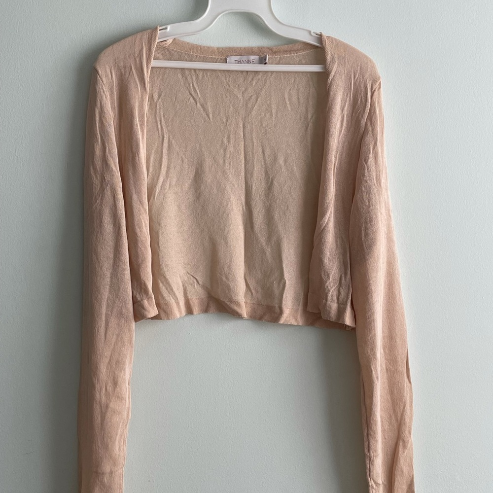 Cropped Cardigan Set
